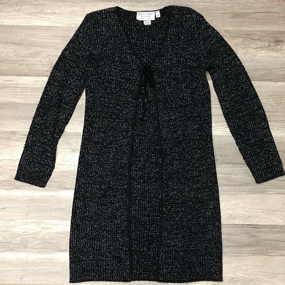 Open Front Maxi Length Cardigan - Picture 2 of 8